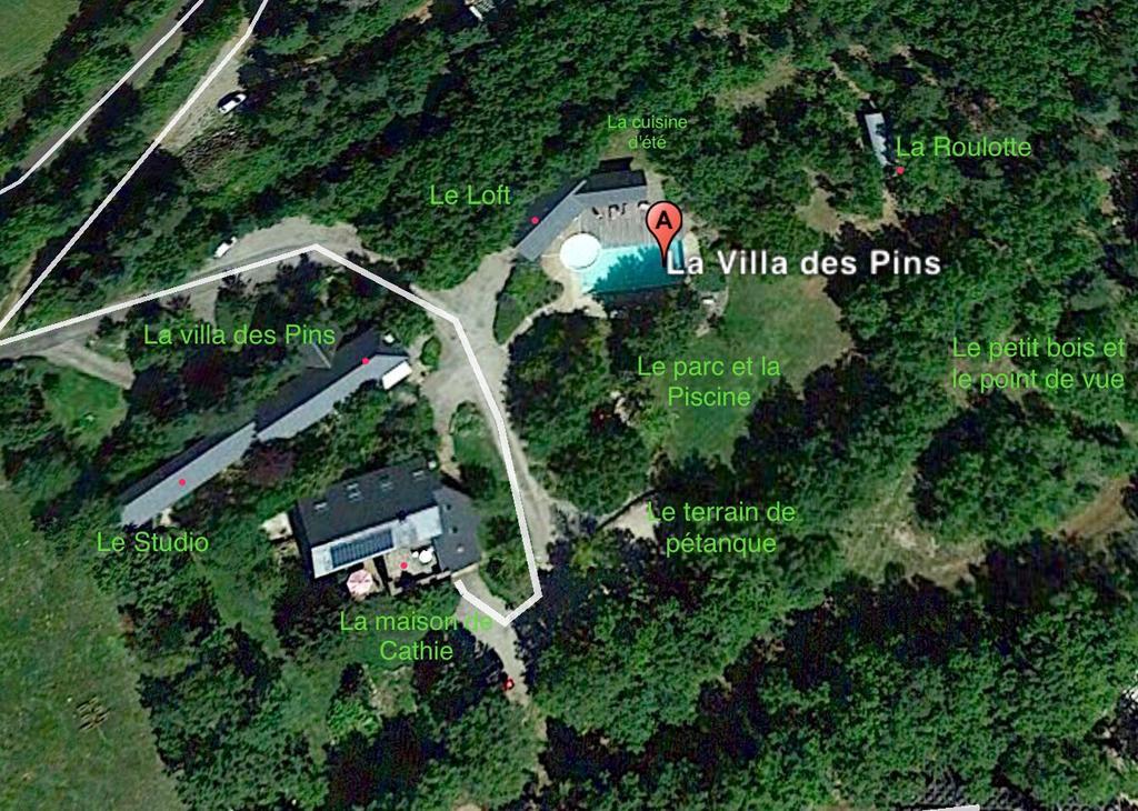 La Villa Des Pins Verrieres  Exterior foto